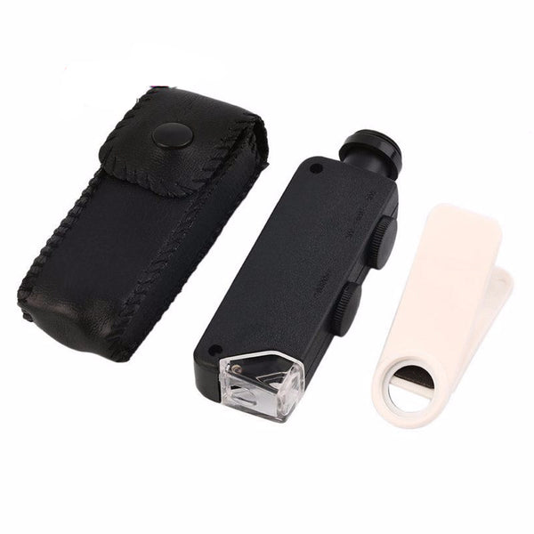 Mobile Phone LED Microscope Lens with Universal Clamp