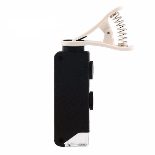 Mobile Phone LED Microscope Lens with Universal Clamp