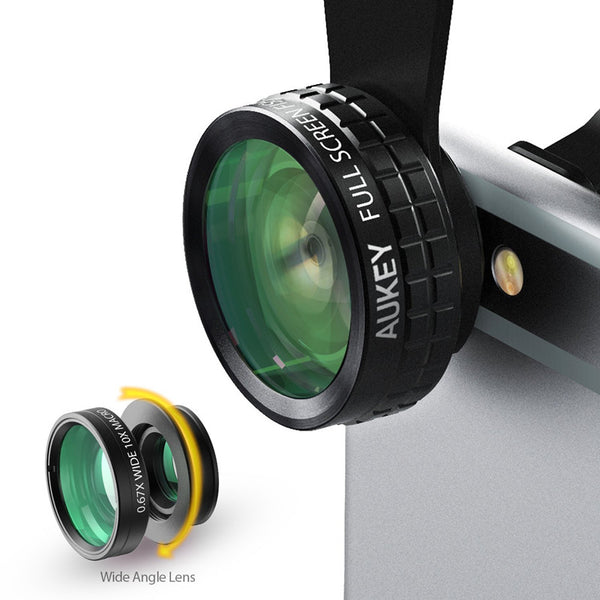 Mini Clip-on Optic Cell Phone Camera Lens Kit