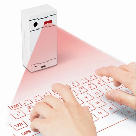 Wireless Laser Keyboard for Smartphone